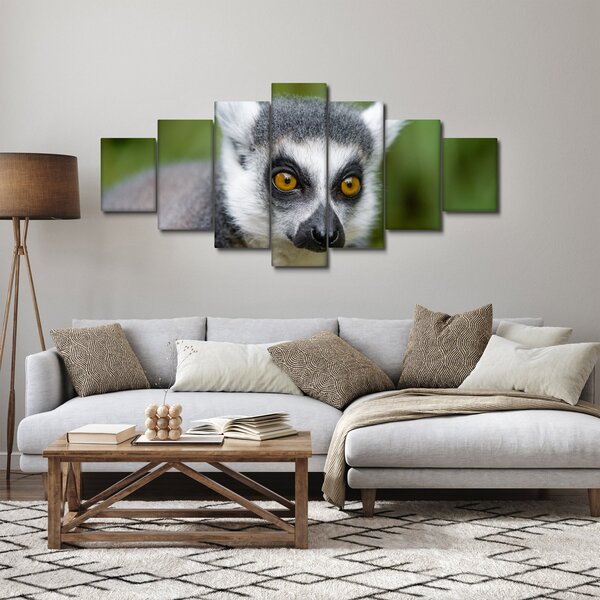 Obraz lemura (210x100 cm)