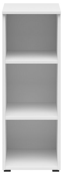 REGÁL, bílá, 30/83/40 cm Carryhome - Knihovny