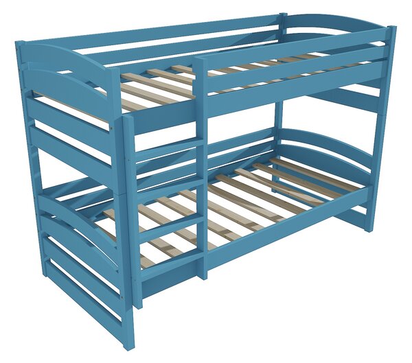 Vomaks Patrová postel PP 020 Rozměr: 80 x 180 cm, Barva: barva modrá, Prostor mezi lůžky: 80 cm