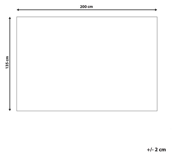 Potah na zátěžovou přikrývku RHEA 135 x 200 cm Námořnická modrá