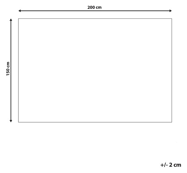 Potah na zátěžovou přikrývku RHEA 150 x 200 cm Námořnická modrá