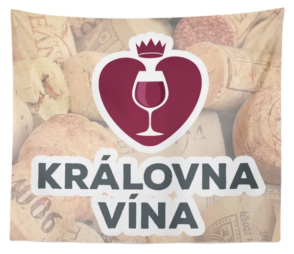 Sablio Deka Královna vína: 150x120 cm