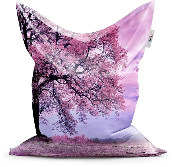 Sablio Sedací vak Classic Růžový strom - 150x100 cm