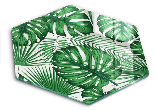 Skleněná krájecí deska Monstera odchází