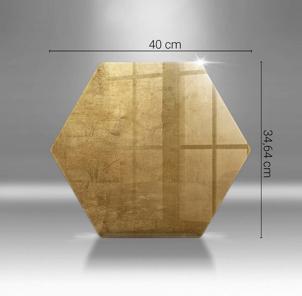 Skleněná deska do kuchyně Zlatá textura pozadí