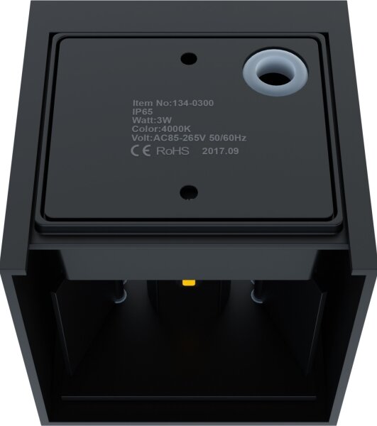 APLED - LED Venkovní nástěnné svítidlo CUBE 2xLED/3W/230V IP65