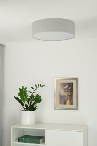 Duolla - LED Stropní svítidlo CORTINA LED/26W/230V pr. 30 cm 4000K šedá