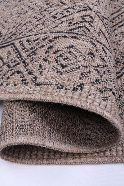 Koberec Indiana 08522B JUTE / BLACK