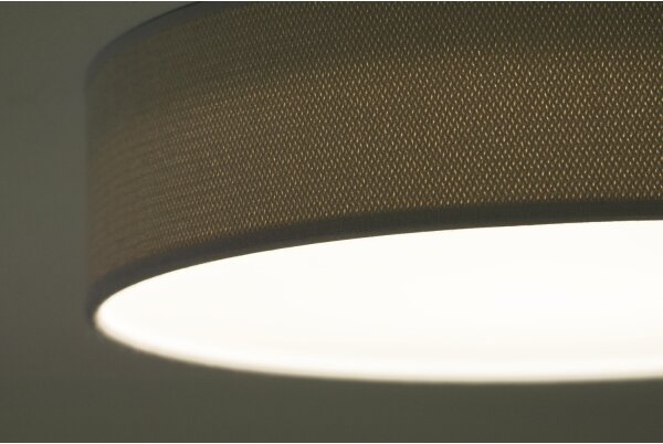 Duolla - LED Stropní svítidlo CORTINA LED/26W/230V pr. 30 cm 4000K šedá