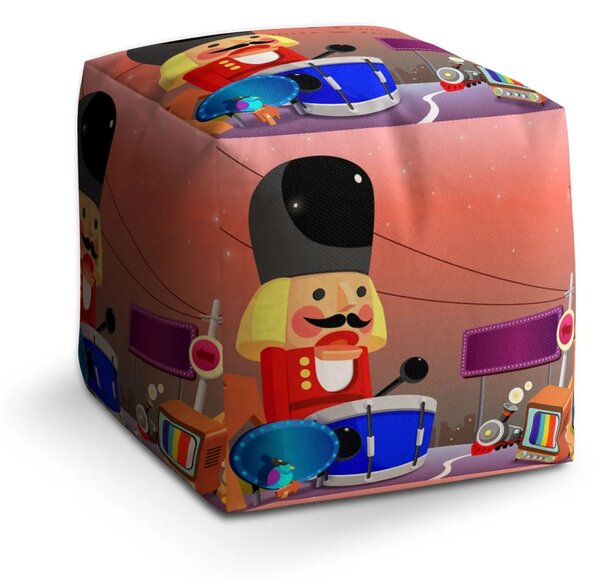 Sablio Taburet Cube Bubeníček - 40x40x40 cm