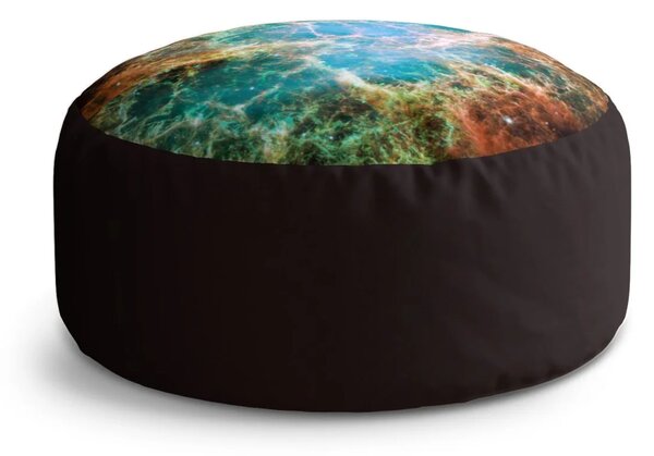Sablio Taburet Circle Vesmírná abstrakce: 38x48 cm