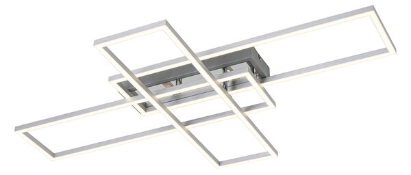 STROPNÍ LED SVÍTIDLO, 82,5/55/8 cm Novel - Stropní svítidla
