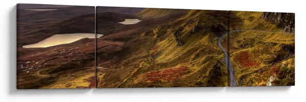 Obraz skotských hor (170x50 cm)