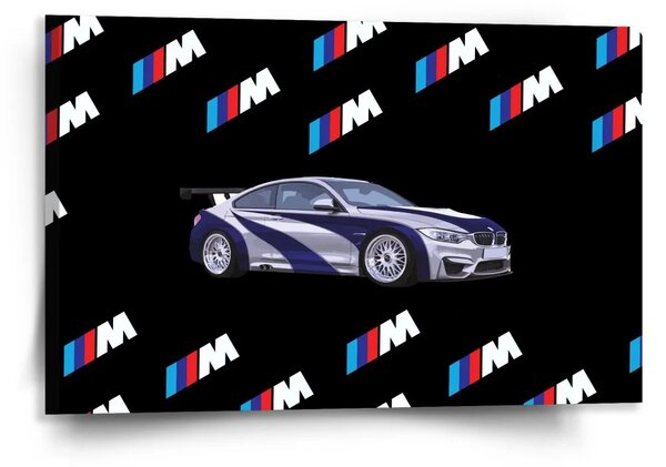 Sablio Obraz MPERFORMANCE sportovní auto - 120x80 cm