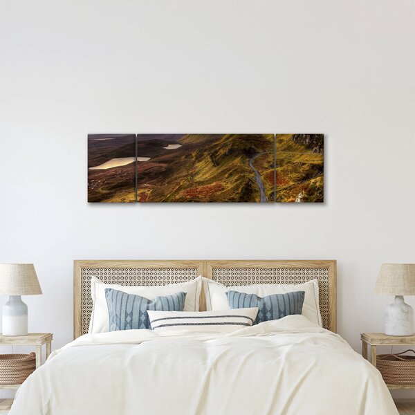 Obraz skotských hor (170x50 cm)
