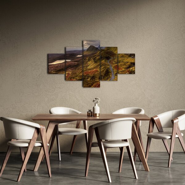 Obraz skotských hor (125x70 cm)