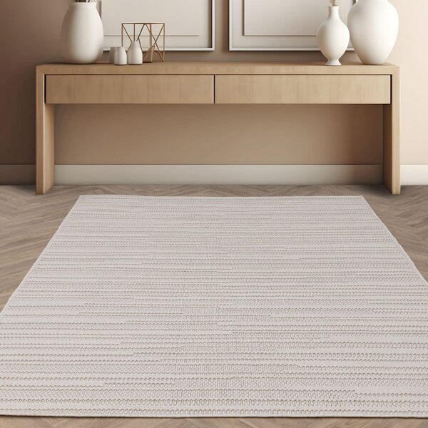 Tribeca Design Kusový koberec Sides Stripe Ivory Rozměry: 80x150 cm
