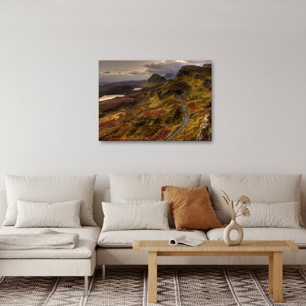 Obraz skotských hor (70x50 cm)