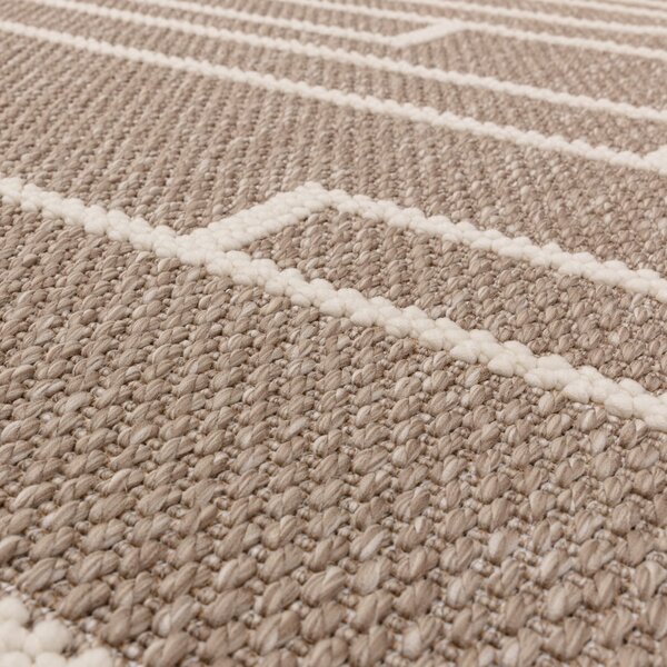 Tribeca Design Kusový koberec Sides Track Sand Rozměry: 80x150 cm