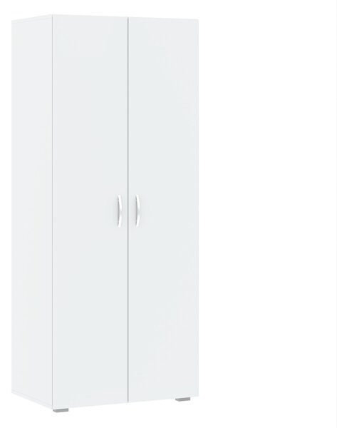 Dvoudveřová šatní skříň 74 cm RICHLAND - bílá