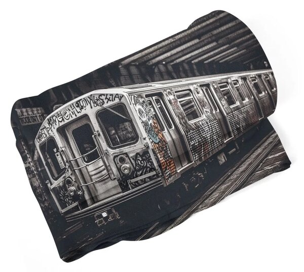 Sablio Deka Městské metro s graffiti - 150x120 cm