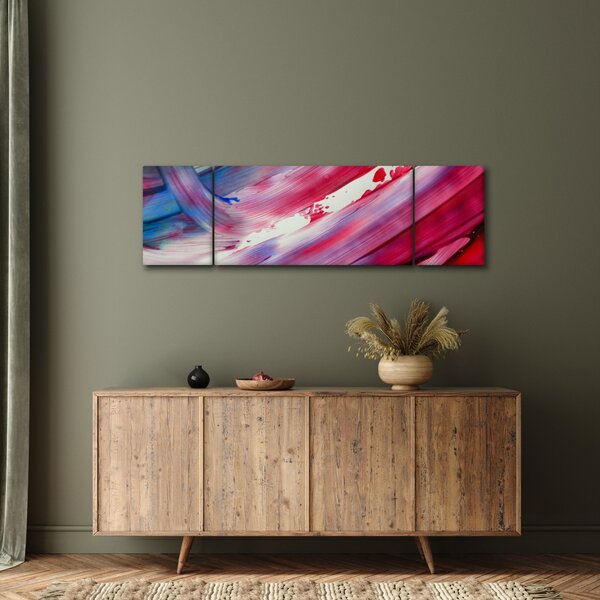 Obraz - růžovomodré barvy (170x50 cm)