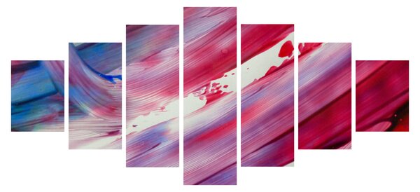 Obraz - růžovomodré barvy (210x100 cm)