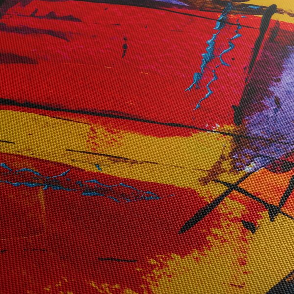 Obraz abstrakce (170x50 cm)