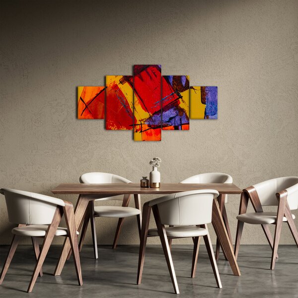 Obraz abstrakce (125x70 cm)