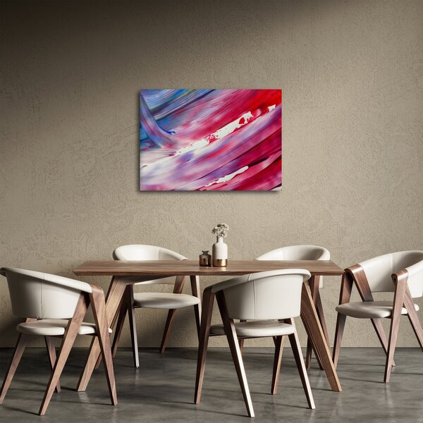 Obraz - růžovomodré barvy (70x50 cm)
