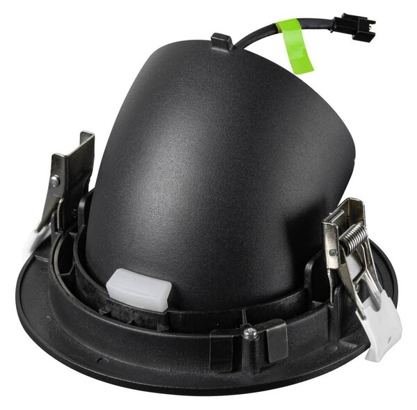 BIG WHITE SLV NUMINOS GIMBLE L Stropní vestavné svítidlo, 2700 K, 20°, IP20, kulaté, černé 1009703