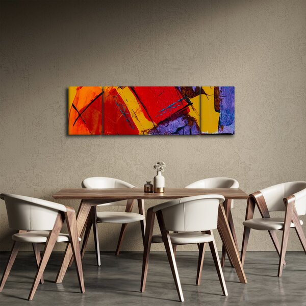 Obraz abstrakce (170x50 cm)