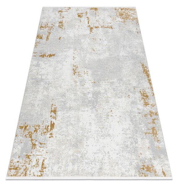 Koberec DUKE 51378 krémový / zlatý, beton / třásně