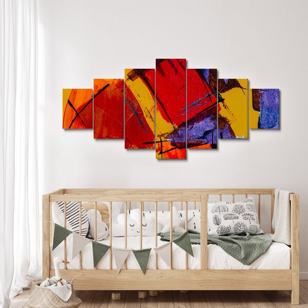 Obraz abstrakce (210x100 cm)