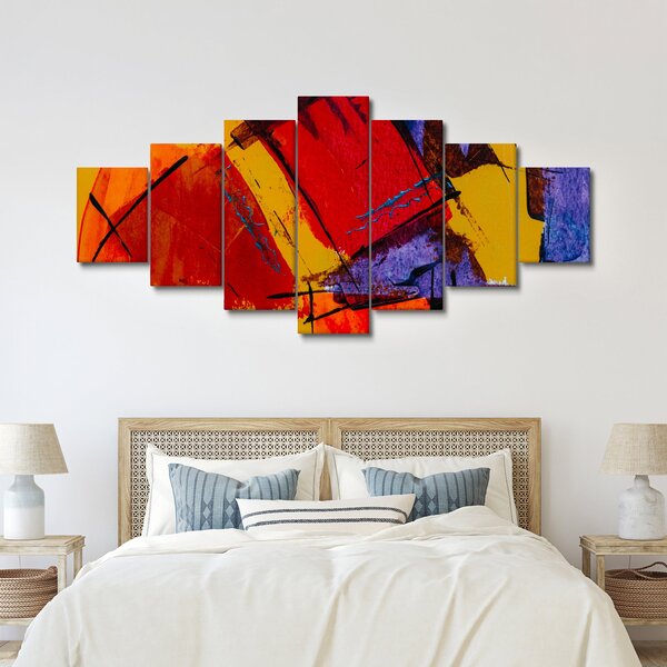 Obraz abstrakce (210x100 cm)