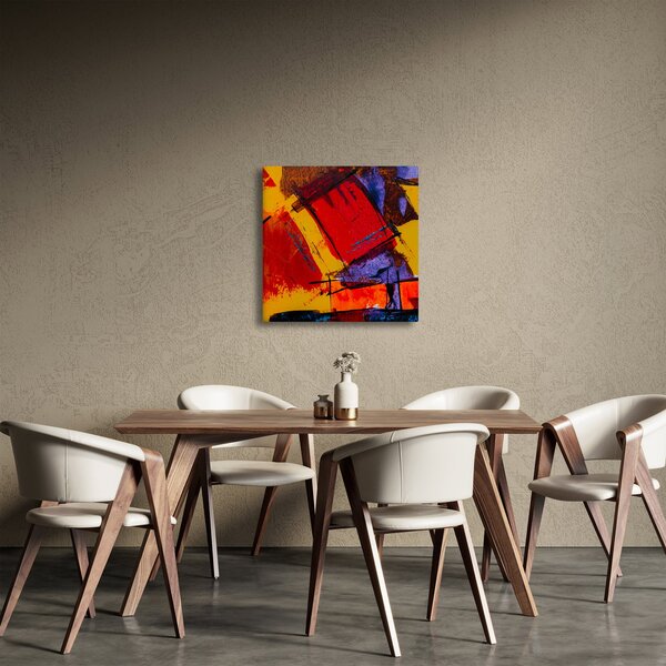 Obraz abstrakce (30x30 cm)
