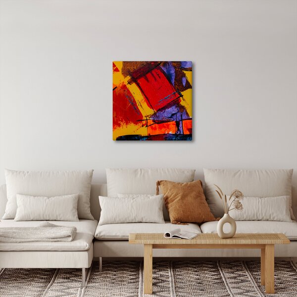Obraz abstrakce (30x30 cm)