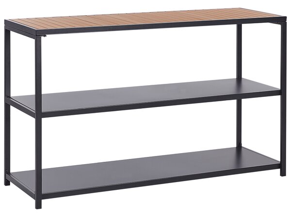 Zahradní kuchyňský ostrůvek AVETRANA Kov Černá