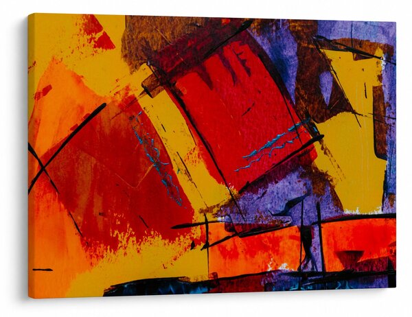 Obraz abstrakce (70x50 cm)