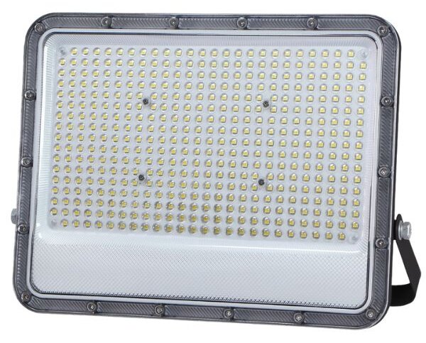 Prémiový ultratenký LED reflektor šedý 300W 28500lm, denní barva světla, 3 roky záruka