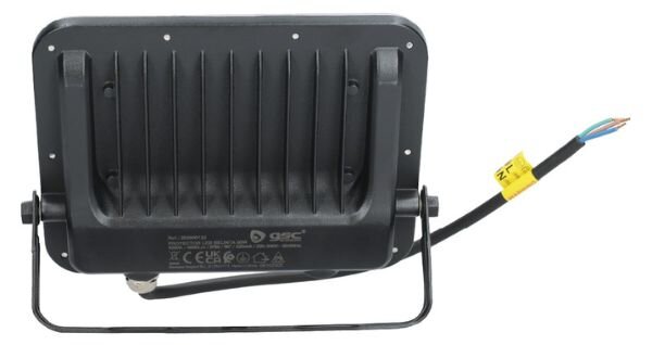 Prémiový ultratenký LED reflektor šedý 50W 4800lm, teplá barva světla, 3 roky záruka