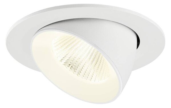 BIG WHITE SLV NUMINOS GIMBLE L Stropní vestavné svítidlo, 4000 K, 40°, IP20, kulaté, bílé 1009752