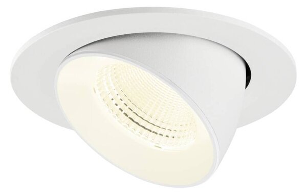 BIG WHITE SLV NUMINOS GIMBLE L Stropní vestavné svítidlo, 4000 K, 55°, IP20, kulaté, bílé 1009755