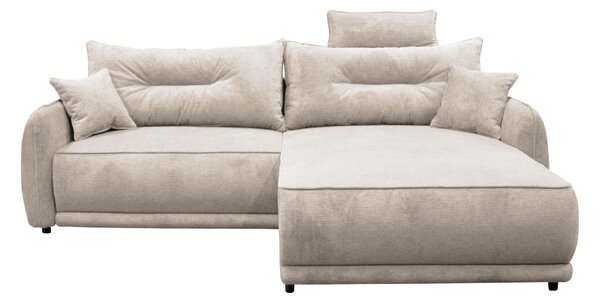 ROHOVÁ SEDAČKA, textil, béžová MID.YOU - Sedací soupravy, Online Only