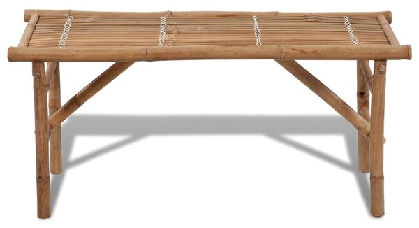 Skládací zahradní lavice 118 cm bambus