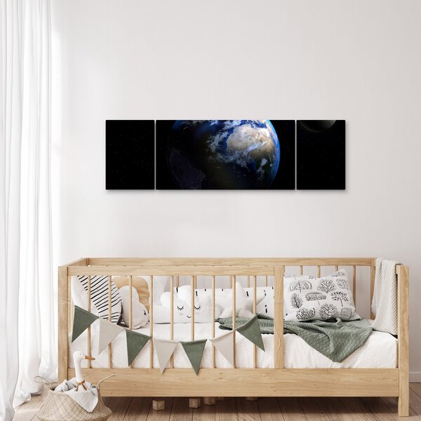 Obraz planety Země (170x50 cm)