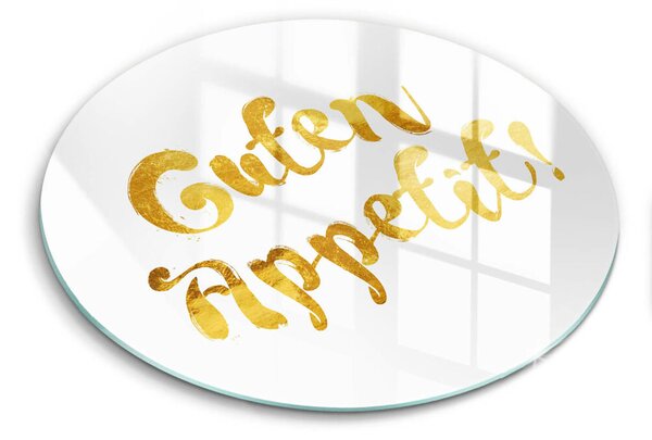 Skleněná deska do kuchyně Guten appetit!