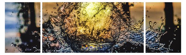 Obraz vody (170x50 cm)