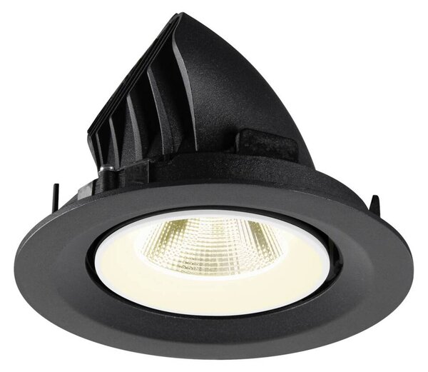 BIG WHITE SLV NUMINOS GIMBLE M Stropní vestavné svítidlo, 4000 K, 20°, černé / bílé 1009578
