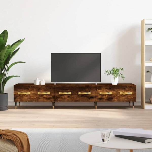 TV skříňka kouřový dub 150 x 36 x 30 cm kompozitní dřevo